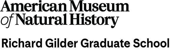 American Museum of Natural History R Gilder Grad School logo